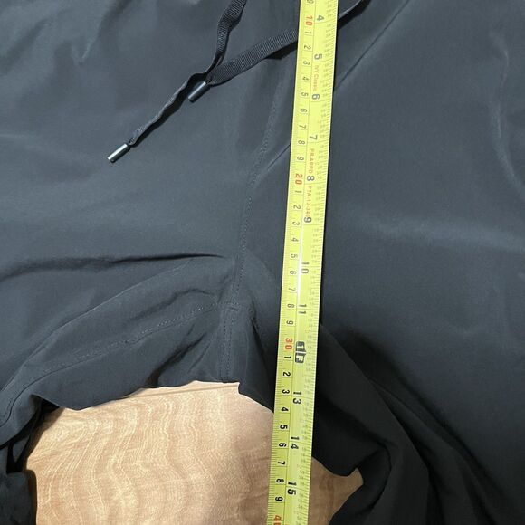 Eddie Bauer Women's Lined Pull On Pants Size 14 Black Polar Fleece Outdoor Hike - Picture 6 of 8